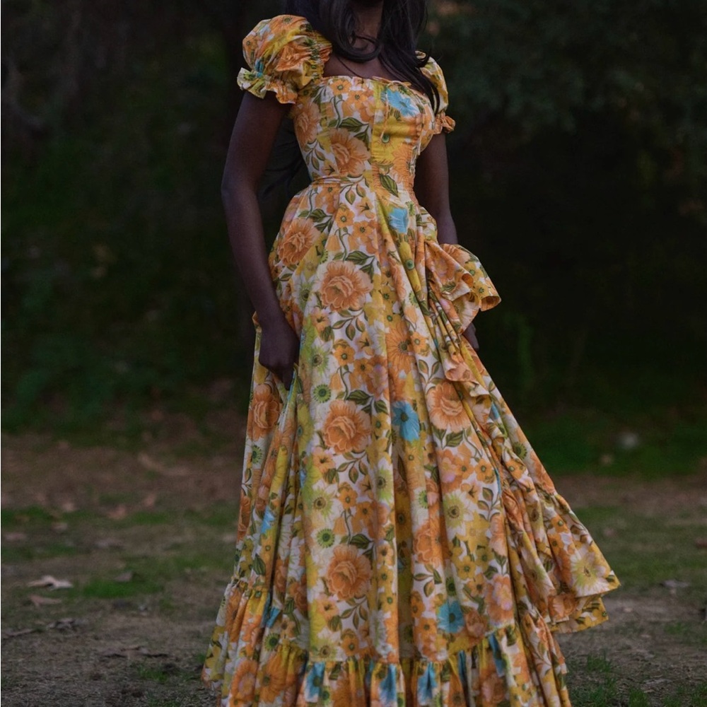 Selkie Mod Foxglove Gown XS - Picture 2 of 11